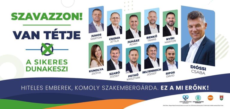 Dióssi Csaba óriási főlénnyel lett újra Dunakeszi polgármestere