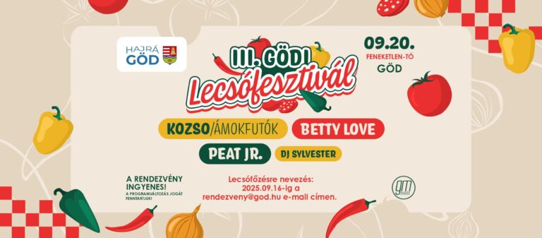 Göd újra együtt főz – Jön a III. Gödi Lecsófesztivál!