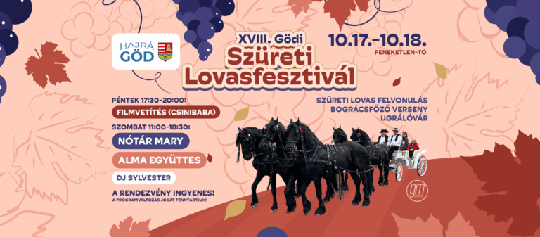 Hétvégi őrület Gödön és Dunakeszin! Két város, két giga buli – te hol leszel?